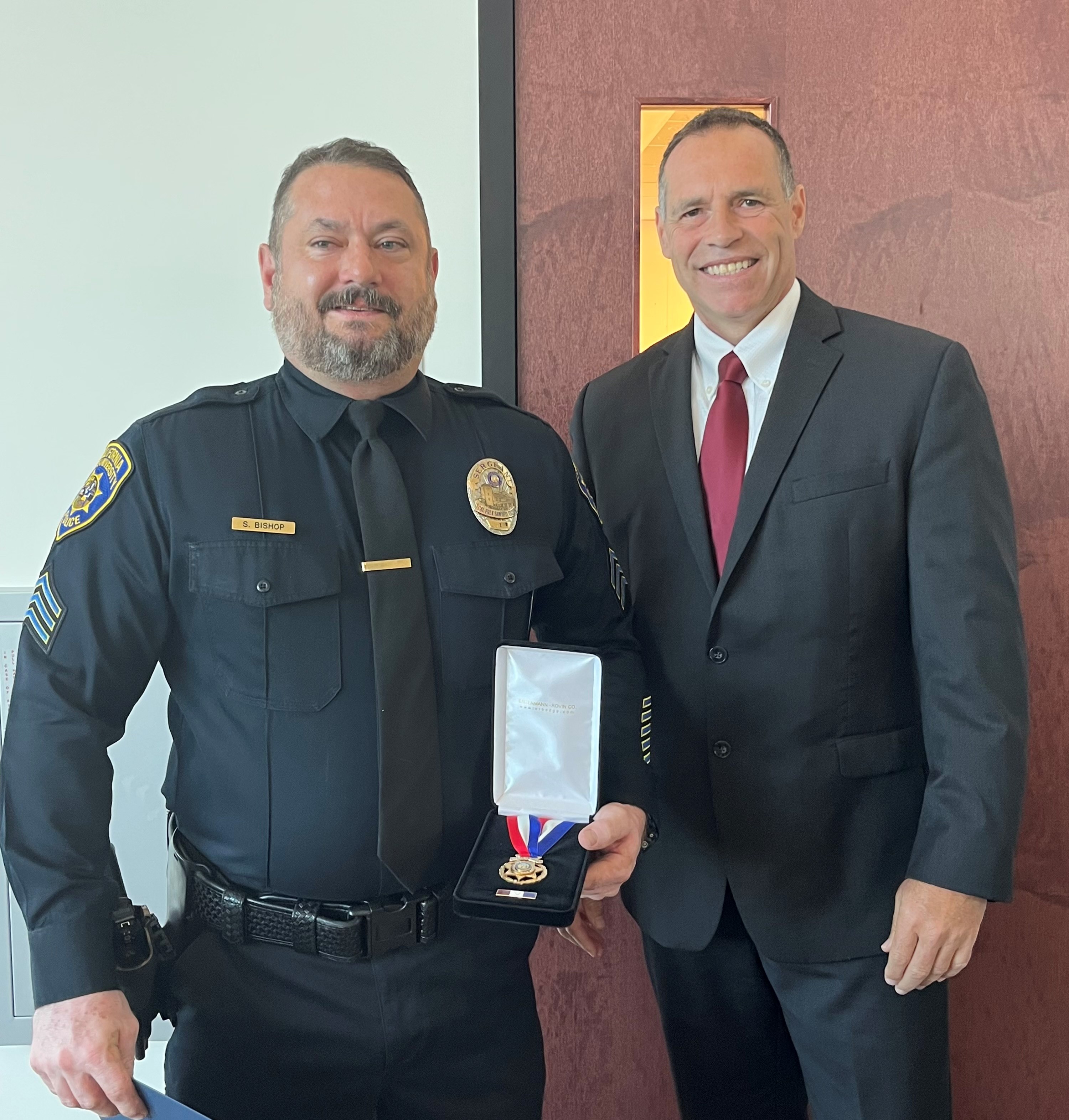 Csu Police Officers Honored For Acts Of Heroism Csu 4542